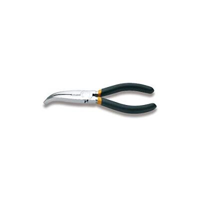 Beta Tools 1164-160K Alicates de punta plana con mandíbulas curvas, extra largas, mangos de PVC Beta Tools 1164-160K Alicates de punta plana con mandíbulas curvas, extra largas, mangos de PVC