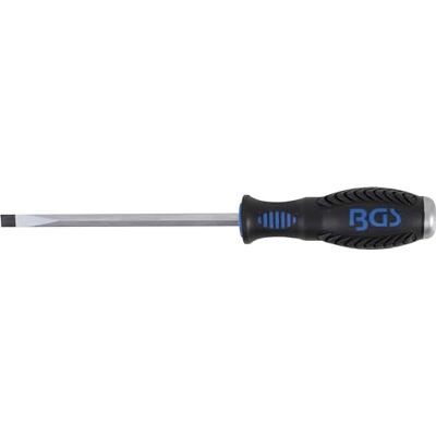 BGS Destornillador plano 8 mm Longitud de cuchilla 150 mm BGS Destornillador plano 8 mm Longitud de cuchilla 150 mm