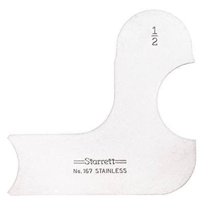 Starrett Calibre de radio (acero inoxidable, 1/2") Starrett Calibre de radio (acero inoxidable, 1/2")