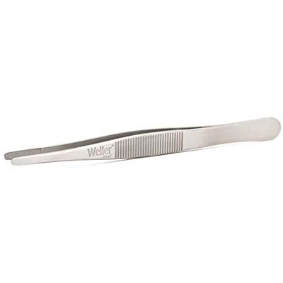 Weller Erem Pinzas con Puntas Grandes, Planas y Redondas, con Estrías Internas y Externas, longitud de 120 mm Weller Erem Pinzas con Puntas Grandes, Planas y Redondas, con Estrías Internas y Externas, longitud de 120 mm