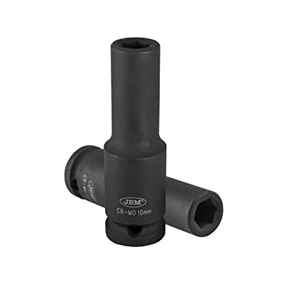 JBM VASO DE IMPACTO LARGO HEX DE 1/2" 21mm JBM VASO DE IMPACTO LARGO HEX DE 1/2" 21mm