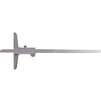 Brightium Calibre de profundidad DIN 862, medición precisa hasta 100 mm, diseño duradero, ideal para control de calidad en metal y fabricación. Brightium Calibre de profundidad DIN 862, medición precisa hasta 100 mm, diseño duradero, ideal para control de calidad en metal y fabricación.