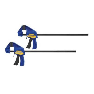 IRWIN QUICK-GRIPOne-Handed Mini abrazadera de barra 2 unidades, 12 pulgadas, IRWIN QUICK-GRIPOne-Handed Mini abrazadera de barra 2 unidades, 12 pulgadas,
