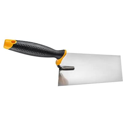 HARDY WORKING TOOLS : paleta de 16x11 cm serie 28 de acero inoxidable. Con mango ergonómico de dos componentes, herramienta de albañil para aplicar yeso, escayola, masilla y adhesivos de construcción. HARDY WORKING TOOLS : paleta de 16x11 cm serie 28 de acero inoxidable. Con mango ergonómico de dos componentes, herramienta de albañil para aplicar yeso, escayola, masilla y adhesivos de construcción.