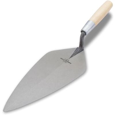 Marshalltown Llana , London Style con mango ergonómico Durasoft, de acero al carbono, con punta ancha y cuello recto, dimensiones de la llana: 267x121 mm Marshalltown Llana , London Style con mango ergonómico Durasoft, de acero al carbono, con punta ancha y cuello recto, dimensiones de la llana: 267x121 mm