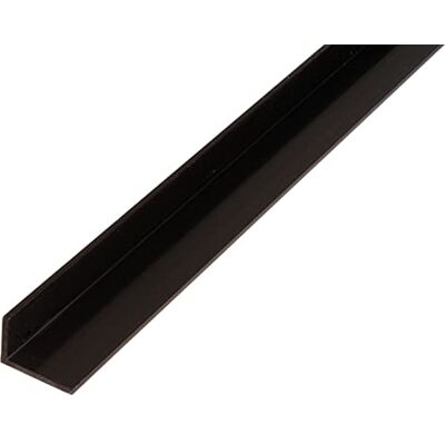 Alberts GAH- 479060 Perfil angular de plástico (1000 x 30 x 20 mm, 7 unidades), color negro Alberts GAH- 479060 Perfil angular de plástico (1000 x 30 x 20 mm, 7 unidades), color negro