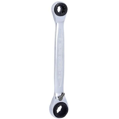 Llave de trinquete reversible GEARplus - 10x13x17x19mm - 503.4565 Llave de trinquete reversible GEARplus - 10x13x17x19mm - 503.4565