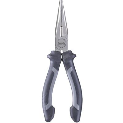 kwb Alicate plano redondo 145 mm según DIN ISO 5745 forma recta, bordes de corte endurecidos, acero CV kwb Alicate plano redondo 145 mm según DIN ISO 5745 forma recta, bordes de corte endurecidos, acero CV