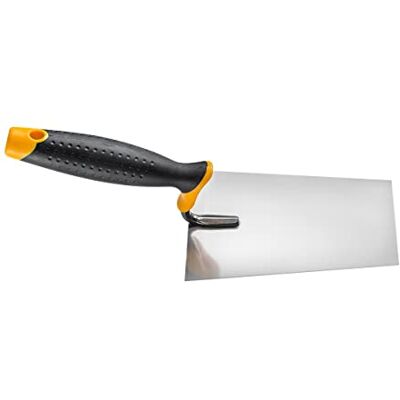 HARDY WORKING TOOLS : paleta de 18x12 cm serie 28 de acero inoxidable. Con mango ergonómico de dos componentes, herramienta de albañil para aplicar yeso, escayola, masilla y adhesivos de construcción. HARDY WORKING TOOLS : paleta de 18x12 cm serie 28 de acero inoxidable. Con mango ergonómico de dos componentes, herramienta de albañil para aplicar yeso, escayola, masilla y adhesivos de construcción.