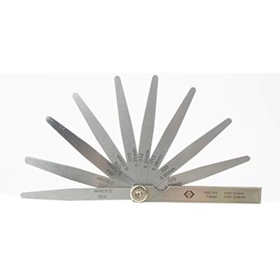 Fielómetro CK Tools T3527M 413 - 13 Láminas, 100mm, Métrico Fielómetro CK Tools T3527M 413 - 13 Láminas, 100mm, Métrico