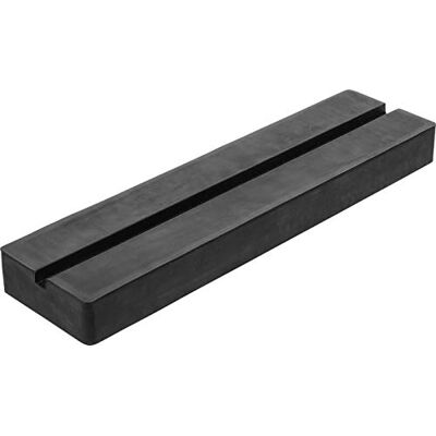 BGS Almohadilla de goma con ranura para plataformas elevadoras 373 x 100 x 35 mm BGS Almohadilla de goma con ranura para plataformas elevadoras 373 x 100 x 35 mm