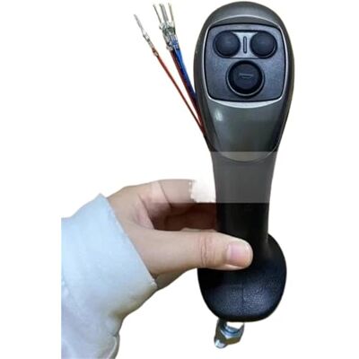 QAVLXIE Piezas de excavadora for DoosanDX60 130, 150, 220, 225, 300, 260, 380, 420, pegamento for mango de Joystick, 14mm, 1 Uds.(Left) QAVLXIE Piezas de excavadora for DoosanDX60 130, 150, 220, 225, 300, 260, 380, 420, pegamento for mango de Joystick, 14mm, 1 Uds.(Left)