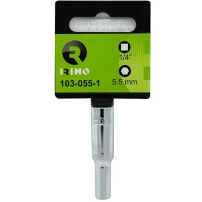 IRIMO 103-055-1 Llave Vaso Larga Ñ 1/4" Hex.5,5Mm IRIMO 103-055-1 Llave Vaso Larga Ñ 1/4" Hex.5,5Mm