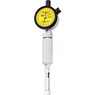 Starrett - Juego completo de calibre de orificio para dial, rango de 5,5-15,1 mm, graduación de 0,002 mm Starrett - Juego completo de calibre de orificio para dial, rango de 5,5-15,1 mm, graduación de 0,002 mm