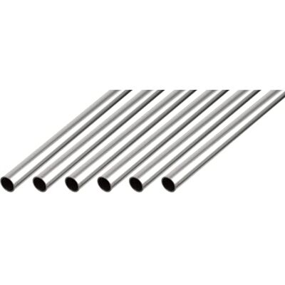Alberts GAH- Tubo redondo 472573, aluminio, natural, 1000 x 15 x 1 mm, 6 unidades Alberts GAH- Tubo redondo 472573, aluminio, natural, 1000 x 15 x 1 mm, 6 unidades