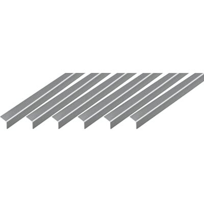 Alberts GAH- 432959 Perfil angular (autoadhesivo, plástico, aspecto de acero inoxidable, 1000 x 20 x 20 mm, 6 unidades) Alberts GAH- 432959 Perfil angular (autoadhesivo, plástico, aspecto de acero inoxidable, 1000 x 20 x 20 mm, 6 unidades)