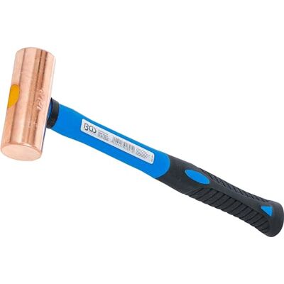 BGS Martillo de cobre mango de fibra de vidrio Ø 32 mm cabeza de 680 g (1.5 lb) BGS Martillo de cobre mango de fibra de vidrio Ø 32 mm cabeza de 680 g (1.5 lb)