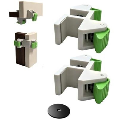 YipuVR Abrazadera de instalación de tablero de relleno de carpintería para sujetar Plantilla de escritura para gabinete con agarre de doble cara, almohadillas de goma suave, marcado ajustable para armarios YipuVR Abrazadera de instalación de tablero de relleno de carpintería para sujetar Plantilla de escritura para gabinete con agarre de doble cara, almohadillas de goma suave, marcado ajustable para armarios