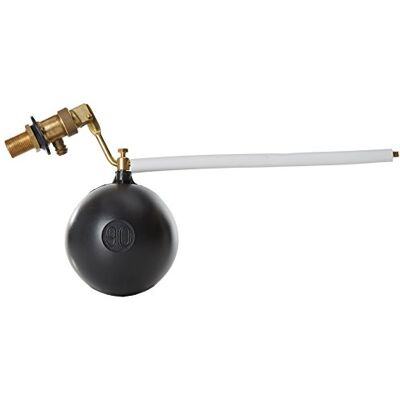 BOUTTE Boutté 1815417 Kit de grifo flotador (12 x 17, con bola de plástico, diámetro 80), color negro BOUTTE Boutté 1815417 Kit de grifo flotador (12 x 17, con bola de plástico, diámetro 80), color negro