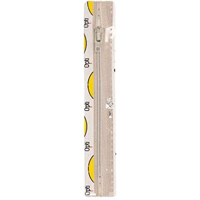 OPTI con Cremallera, 100% poliéster, 09180 Gris, 22 cm OPTI con Cremallera, 100% poliéster, 09180 Gris, 22 cm