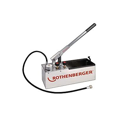 Rothenberger -Bomba de comprobacion rp50-s INOX, Negro/Plateado/Rojo Rothenberger -Bomba de comprobacion rp50-s INOX, Negro/Plateado/Rojo
