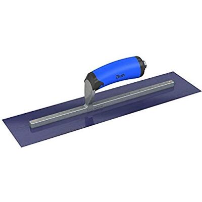 Bon Paleta cuadrada de acero azul, 14 x 4 pulgadas, mango de agarre cómodo Bon Paleta cuadrada de acero azul, 14 x 4 pulgadas, mango de agarre cómodo