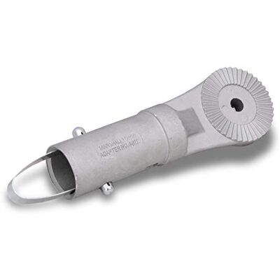 Marshalltown Adaptador de mango de paleta/pulsador para mangos de 35 mm y 44 mm, acero, longitud: 238 mm Marshalltown Adaptador de mango de paleta/pulsador para mangos de 35 mm y 44 mm, acero, longitud: 238 mm