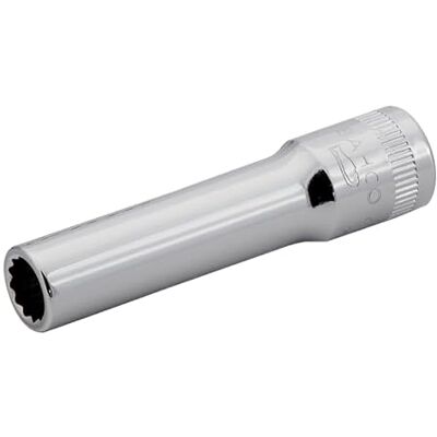 Bahco Llave de tubo profunda con cuadrado de 1/4" y perfil Bi-Hex de 5/32 Bahco Llave de tubo profunda con cuadrado de 1/4" y perfil Bi-Hex de 5/32