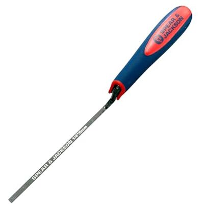 Jackson Paleta para Rejuntado 1/4" (6 mm), Hoja de Acero al Carbono con Mango de Tacto Suave Antideslizante para Juntas de Mortero, Reparación y Restauración Jackson Paleta para Rejuntado 1/4" (6 mm), Hoja de Acero al Carbono con Mango de Tacto Suave Antideslizante para Juntas de Mortero, Reparación y Restauración