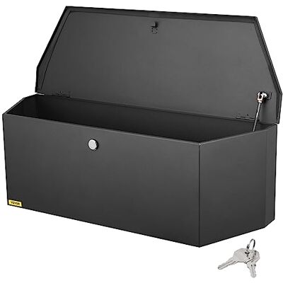 VEVOR Caja de Herramientas para Remolque Caja de Herramientas 914 x 305 x 305 mm para Remolque de Acero al Carbono Resistente con Cerradura y Llaves Resistente a la Intemperie para Mudanzas VEVOR Caja de Herramientas para Remolque Caja de Herramientas 914 x 305 x 305 mm para Remolque de Acero al Carbono Resistente con Cerradura y Llaves Resistente a la Intemperie para Mudanzas