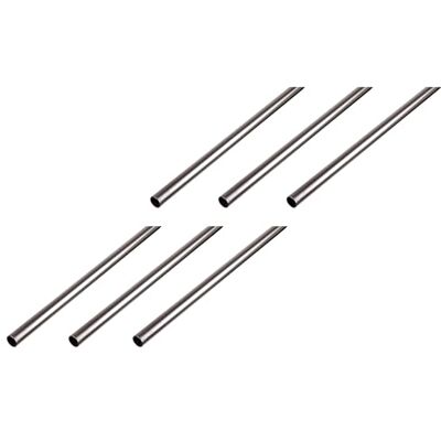 Alberts Juego de 6 tubos redondos, acero, 1000 x 20 x 1,2 mm Alberts Juego de 6 tubos redondos, acero, 1000 x 20 x 1,2 mm