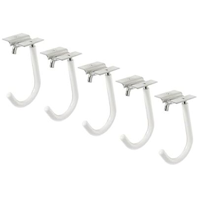 Alberts Gancho para bicicletas, Curvado, Galvanizado en azul, Profundidad gancho 90 mm, Altura 115 mm, Juego de 5 Alberts Gancho para bicicletas, Curvado, Galvanizado en azul, Profundidad gancho 90 mm, Altura 115 mm, Juego de 5
