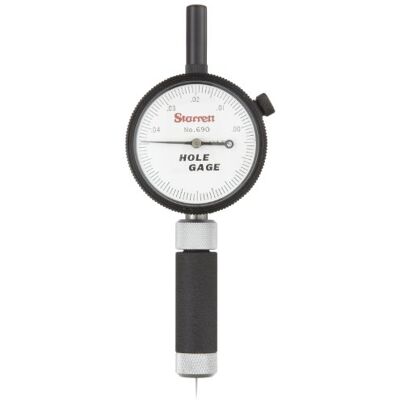 Starrett inch calibre del agujero de lectura, rango de 0,010-0,040 Starrett inch calibre del agujero de lectura, rango de 0,010-0,040