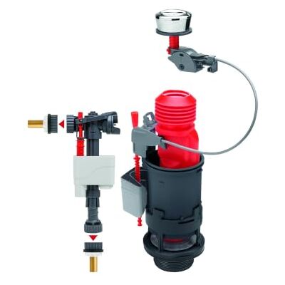 Wirquin Conjunto completo de doble caza, mecanismo MW2 y grifo flotador Doblo Wirquin Conjunto completo de doble caza, mecanismo MW2 y grifo flotador Doblo