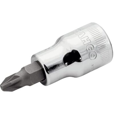 Bahco Vasos con punta con cuadrado de 1/2" para tornillo de cabeza Pozidriv, 60 mm Ref: 7809PZ-3 Unid: 1 Bahco Vasos con punta con cuadrado de 1/2" para tornillo de cabeza Pozidriv, 60 mm Ref: 7809PZ-3 Unid: 1