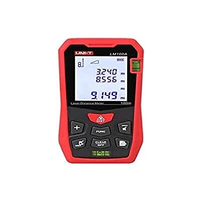 UNI-T LM100A Medidor láser - 100m, ±2mm UNI-T LM100A Medidor láser - 100m, ±2mm