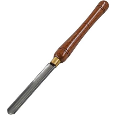Faithfull Gubia de desbaste para torno HSS de 16 mm (5/8") Hoja HSS, mango de nogal FSC®, ergonómico de tamaño completo, virola de latón; ideal para desbaste y modelado Faithfull Gubia de desbaste para torno HSS de 16 mm (5/8") Hoja HSS, mango de nogal FSC®, ergonómico de tamaño completo, virola de latón; ideal para desbaste y modelado