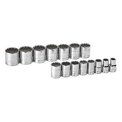 GEARWRENCH 1/2-inch unidad Sae 12 Punto de llaves de vaso (, 15 unidades GEARWRENCH 1/2-inch unidad Sae 12 Punto de llaves de vaso (, 15 unidades
