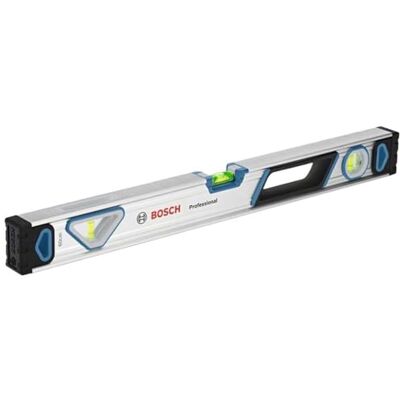 Bosch nivel de burbuja de 60 cm (lectura desde cualquier ángulo, carcasa de aluminio, topes resistentes, blíster) Bosch nivel de burbuja de 60 cm (lectura desde cualquier ángulo, carcasa de aluminio, topes resistentes, blíster)