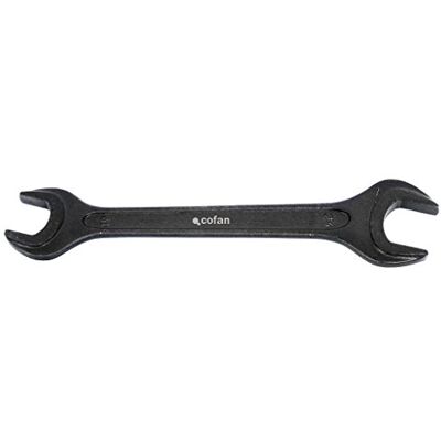Cofan Llave fija reforzada doble boca (10-13 mm) color negro Cofan Llave fija reforzada doble boca (10-13 mm) color negro