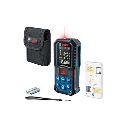 Bosch medidor láser GLM 50-27 C (alcance: hasta 50 m, robusto, IP65, transferencia de datos mediante Bluetooth, 2 pilas AA, correa de sujeción, estuche) Bosch medidor láser GLM 50-27 C (alcance: hasta 50 m, robusto, IP65, transferencia de datos mediante Bluetooth, 2 pilas AA, correa de sujeción, estuche)