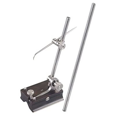 Starrett Medidor de superficie pequeño con base de acero endurecido, longitud del eje de 10,16 cm y 17,78 cm, base de 5,08 cm de largo y 3,81 cm de ancho Starrett Medidor de superficie pequeño con base de acero endurecido, longitud del eje de 10,16 cm y 17,78 cm, base de 5,08 cm de largo y 3,81 cm de ancho