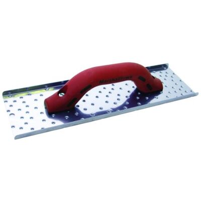 Marshalltown Tabla de rascar de , tabla de frotar para espuma de poliestireno con mango DuraSoft, de acero inoxidable, dimensiones: 356x102 mm Marshalltown Tabla de rascar de , tabla de frotar para espuma de poliestireno con mango DuraSoft, de acero inoxidable, dimensiones: 356x102 mm