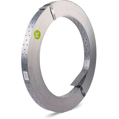 Alberts Cinta perforada Galvanizado Sendzimir 50 m, 40 x 2 mm Alberts Cinta perforada Galvanizado Sendzimir 50 m, 40 x 2 mm