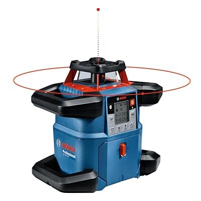 Bosch Sistema 18V Nivel láser giratorio GRL 600 CHV (1 batería 18V x 4.0 Ah + cargador, función aplicación, alcance Ø: hasta 600m, en maletín) Bosch Sistema 18V Nivel láser giratorio GRL 600 CHV (1 batería 18V x 4.0 Ah + cargador, función aplicación, alcance Ø: hasta 600m, en maletín)