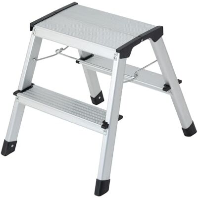 Gierre NUEVO 2024 Escalera de tijera de doble subida Stylo (2 peldaños) Gierre NUEVO 2024 Escalera de tijera de doble subida Stylo (2 peldaños)