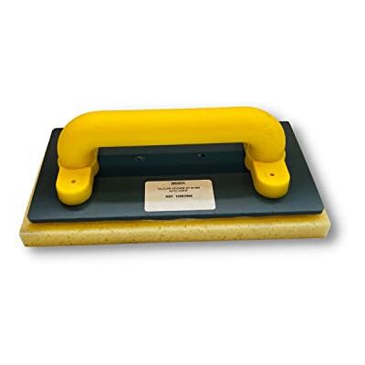 Weber Taloche esponja para junta, grosor 20 mm, auto agarrante, esponja de limpieza juntas, amarillo aspecto granulado Weber Taloche esponja para junta, grosor 20 mm, auto agarrante, esponja de limpieza juntas, amarillo aspecto granulado