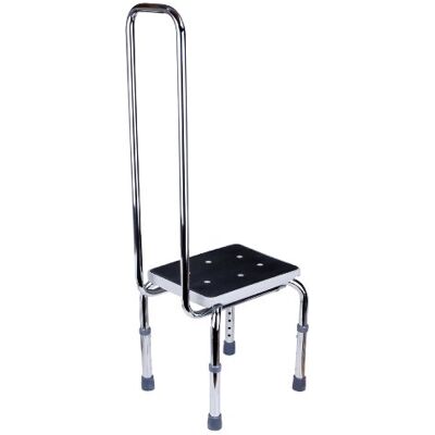 Alberts GAH- Banco de trabajo (altura regulable, acero cromado, 420 x 330 mm, longitud de las agarraderas 730 mm) Alberts GAH- Banco de trabajo (altura regulable, acero cromado, 420 x 330 mm, longitud de las agarraderas 730 mm)