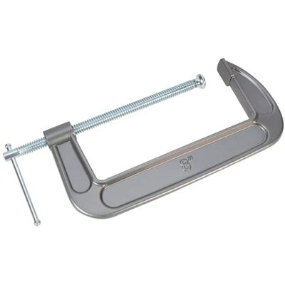 PERFORMANCE TOOL Abrazadera en C de hierro maleable de 8 pulgadas PERFORMANCE TOOL Abrazadera en C de hierro maleable de 8 pulgadas