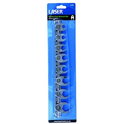 Juego de llaves Laser 2122 - 8 piezas, 3/8" de accionamiento, 10-22mm Juego de llaves Laser 2122 - 8 piezas, 3/8" de accionamiento, 10-22mm